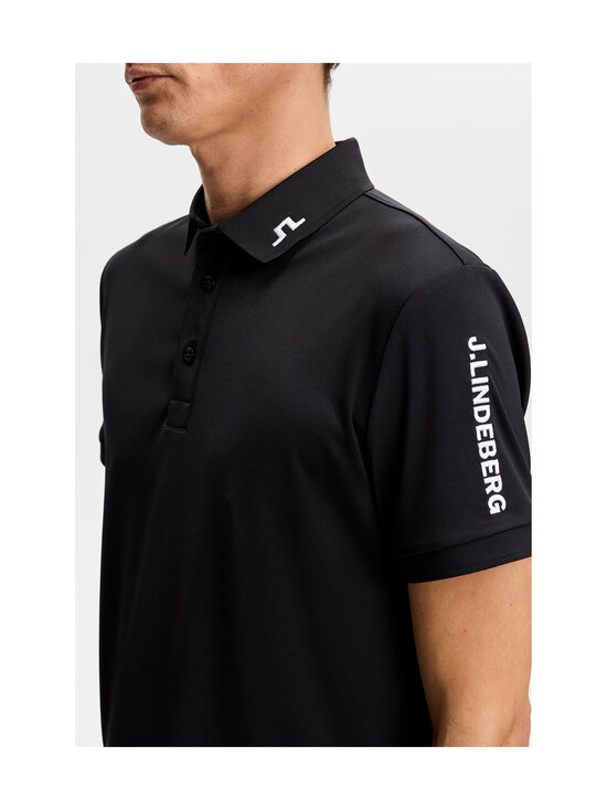 J.Lindeberg - Tour Tech Slim Fit -pikeepaita - 9999 BLACK | Stockmann - photo 5