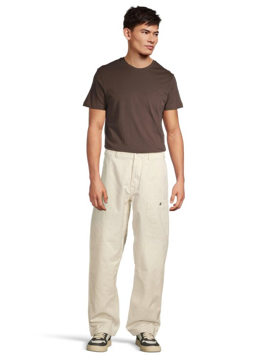 Stone Island - Slub Cotton Loose Fit -housut - V0093 IVORY | Stockmann - photo 3