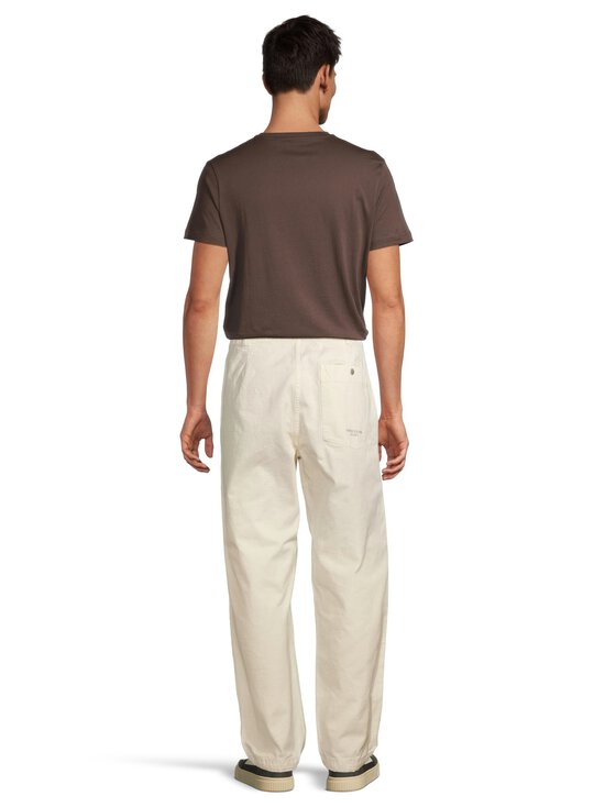 Stone Island - Slub Cotton Loose Fit -housut - V0093 IVORY | Stockmann - photo 4