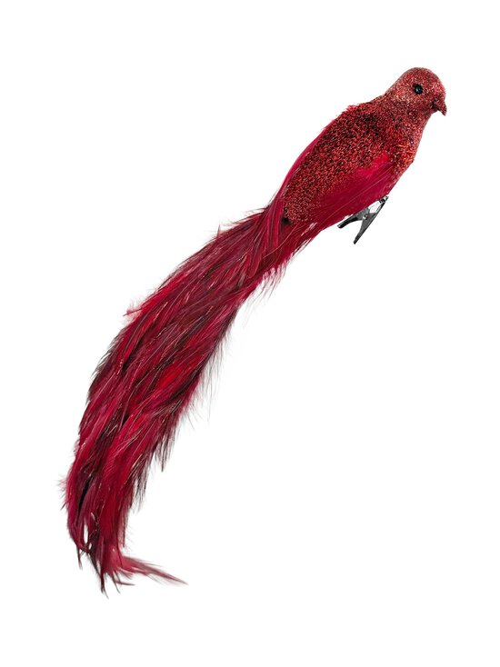 Shishi - Feather Bird -joulukoriste - BURGUNDY | Stockmann - photo 1