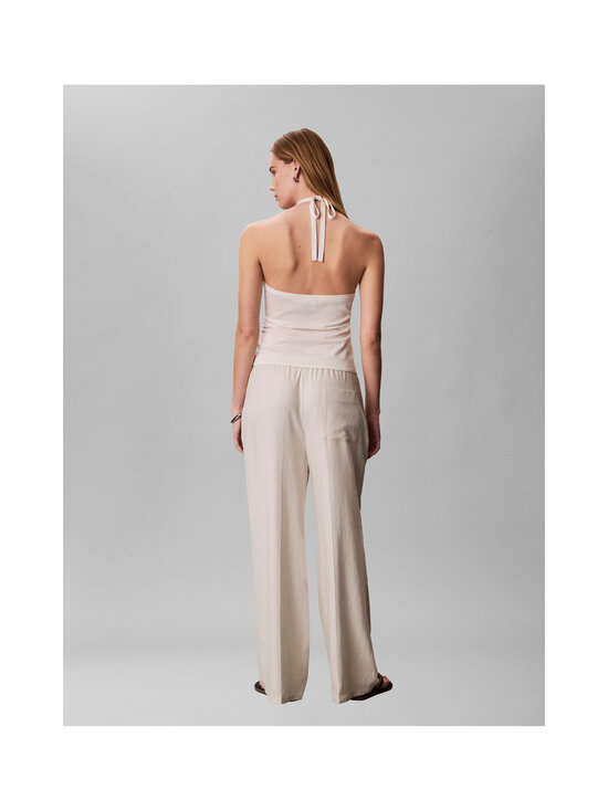 Calvin Klein Jeans - Weekend Casual -pellavasekoitehousut - 67U CHALK | Stockmann - photo 2