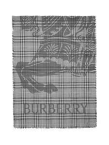 Burberry - Check-kaulahuivi - C3382 MITTEN GREY | Stockmann