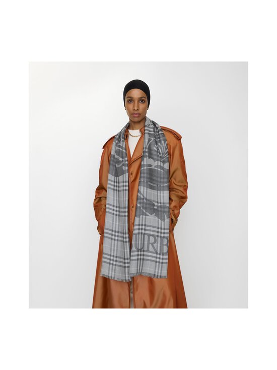 Burberry - Check-kaulahuivi - C3382 MITTEN GREY | Stockmann - photo 3