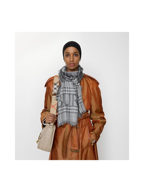Burberry - Check-kaulahuivi - C3382 MITTEN GREY | Stockmann - photo 4