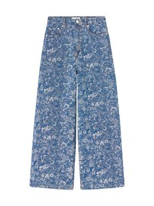 Ganni - Tapestry Baggy -farkut - 566 MID BLUE STONE | Stockmann