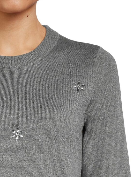 rich & royal - Crew-Neck Embellishment -neulepaita - 815 SHADOW GREY | Stockmann - photo 4