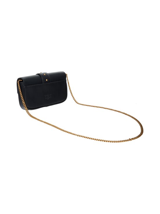 Pinko - Love One Pocket ādas soma - Z99Q BLACK-ANTIQUE GOLD - photo 2 Pinko - Love One Pocket ādas soma - Z99Q BLACK-ANTIQUE GOLD | Stockmann - photo 2