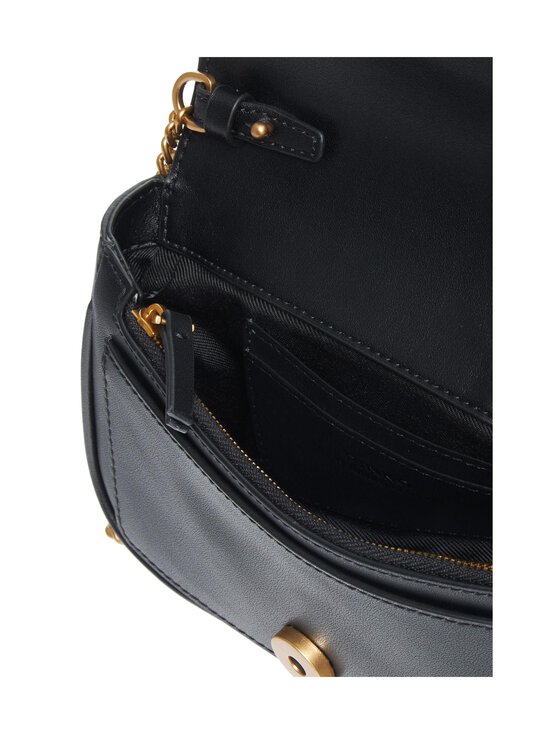 Pinko - Love One Pocket ādas soma - Z99Q BLACK-ANTIQUE GOLD - photo 3 Pinko - Love One Pocket ādas soma - Z99Q BLACK-ANTIQUE GOLD | Stockmann - photo 3