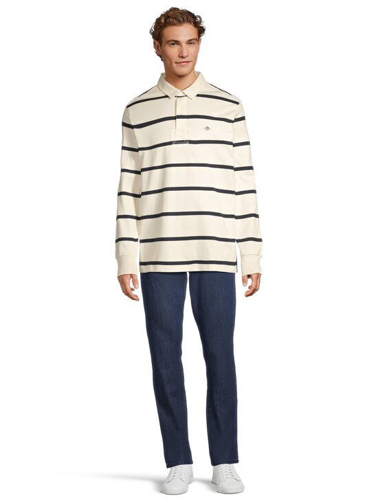 GANT - Thin Stribe Rugger -paita - 130 CREAM - photo 2 GANT - Thin Stribe Rugger -paita - 130 CREAM | Stockmann - photo 2