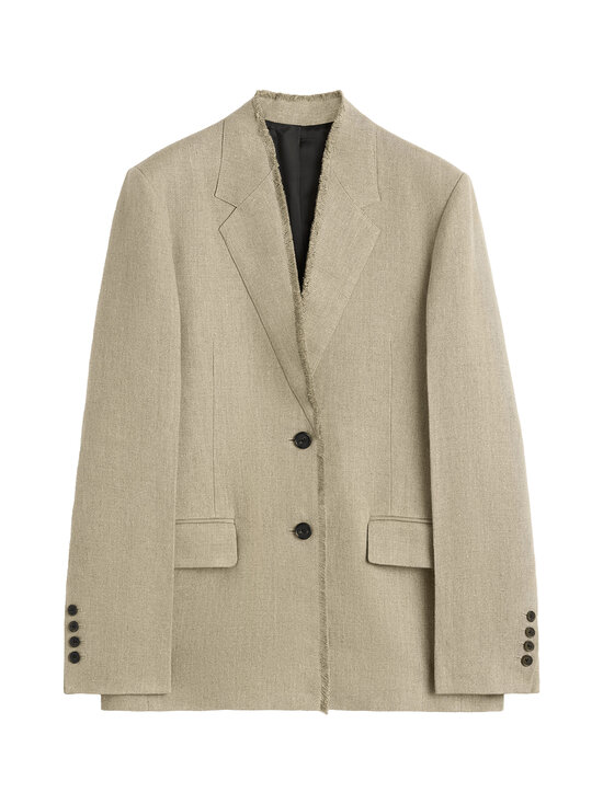 TOTEME - Raw Lapel -kevyt takki - 072 BEIGE | Stockmann - photo 1