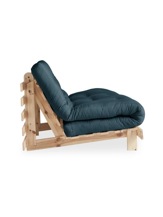 Karup - Roots-futonsohva petrol blue/mänty L 140 cm - BLUE | Stockmann - photo 4
