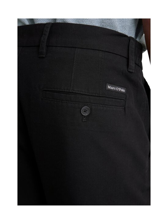 Marc O'Polo - Osby Jogger Pleats -pellavahousut - 990 BLACK | Stockmann - photo 3