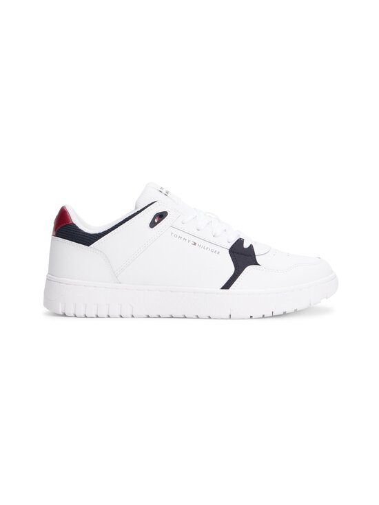 Tommy Hilfiger - Basket Core Light Leather Mix -sneakerit - YBS WHITE - photo 1 Tommy Hilfiger - Basket Core Light Leather Mix -sneakerit - YBS WHITE | Stockmann - photo 1