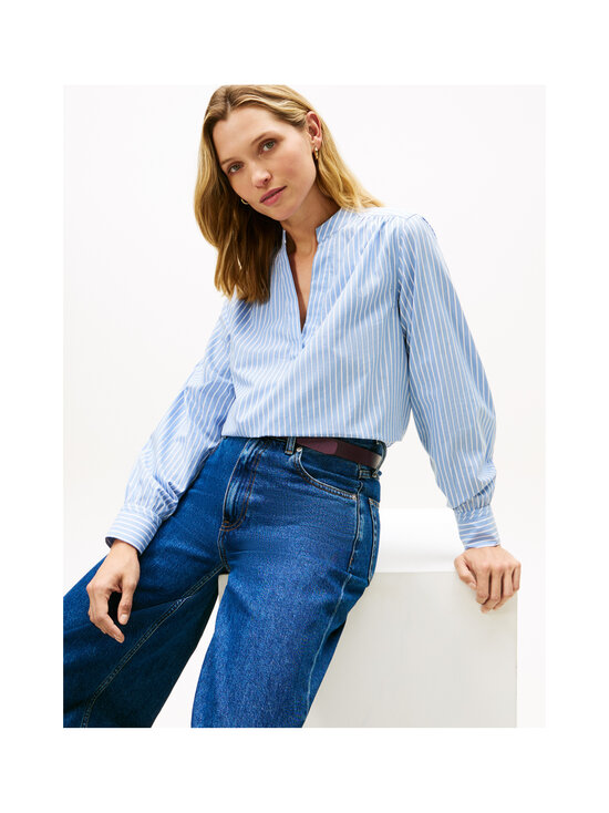 Tommy Hilfiger - Poplīna krekls - 0A6 AMERICAN CLASSIC STP CLEAR WATER | Stockmann - photo 5