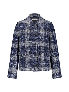 Gerry Weber - Checked-takki - 8161 NIGHT SKY GREY BLUE CHECK | Stockmann