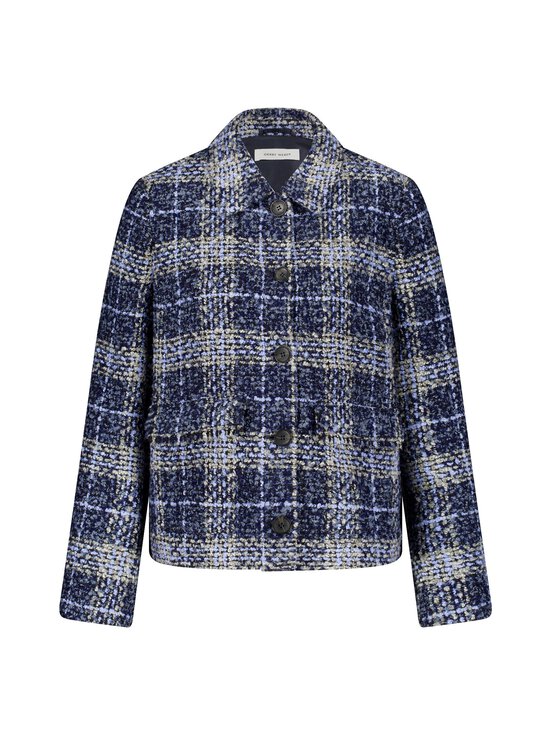 Gerry Weber - Checked-takki - 8161 NIGHT SKY GREY BLUE CHECK | Stockmann - photo 1