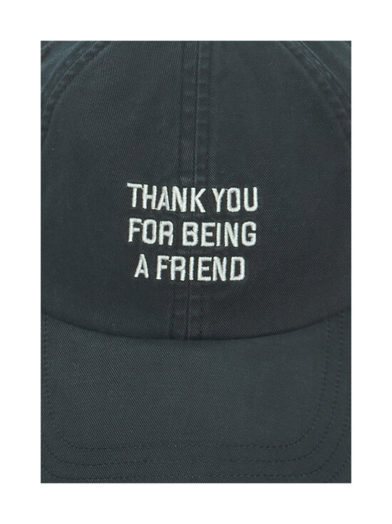 Ami - Thanks For Being A Friend -brodeerattu lippalakki - A339 NOIR LAVE | Stockmann - photo 3