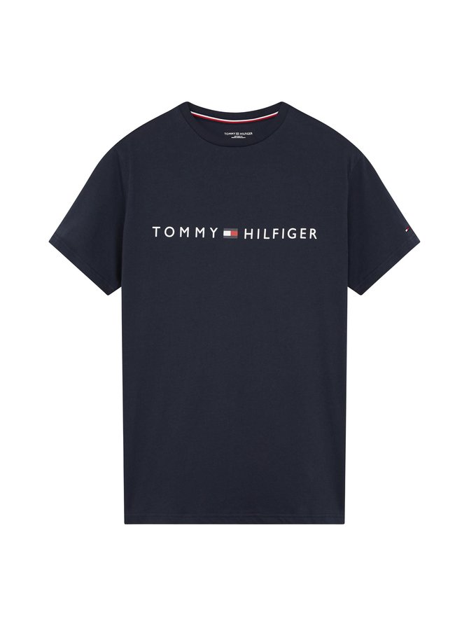 Navy logo t-shirt