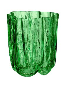Kosta Boda - Crackle-maljakko 12,1 x 11, 5 cm - DARK GREEN | Stockmann