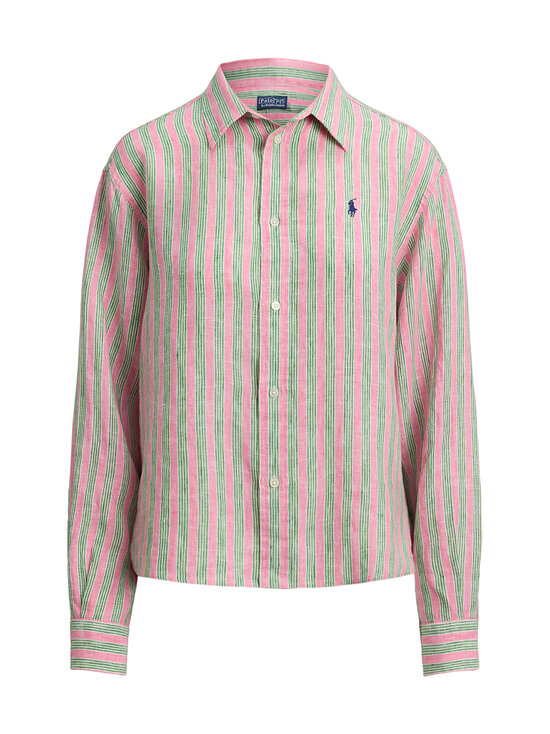 Polo Ralph Lauren - Long Sleeve Button Front -paita - 1999 BERRY GREEN MULTI | Stockmann - photo 1