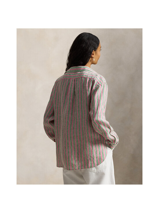 Polo Ralph Lauren - Long Sleeve Button Front -paita - 1999 BERRY GREEN MULTI | Stockmann - photo 3