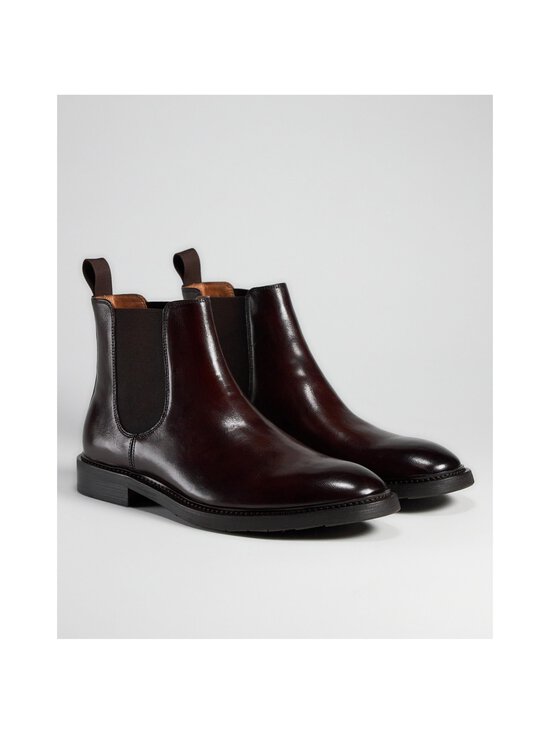 TGA by Ahler - Chelsea-nahkanilkkurit - DK BROWN | Stockmann - photo 5