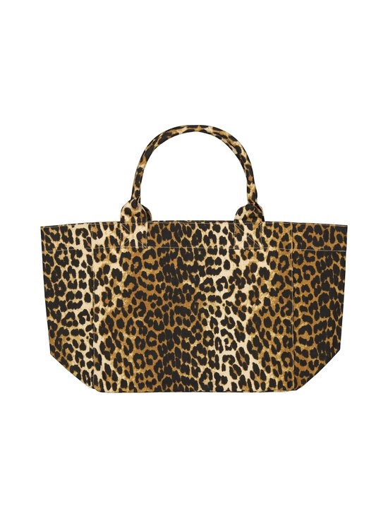 Ganni - Medium Trapeze Shopper Printed -shopperi - 859 ALMOND MILK | Stockmann - photo 2