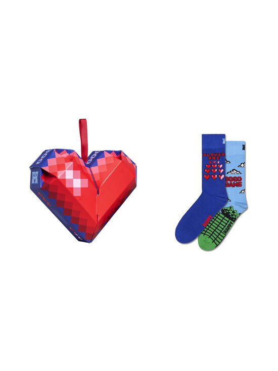 Happy Socks - Good Game Gift Set -sukat 2-pack - 4300 RED | Stockmann - photo 4