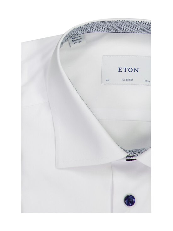 Eton - Geometric Effect Classic Fit -kauluspaita - 00 WHITE | Stockmann - photo 2