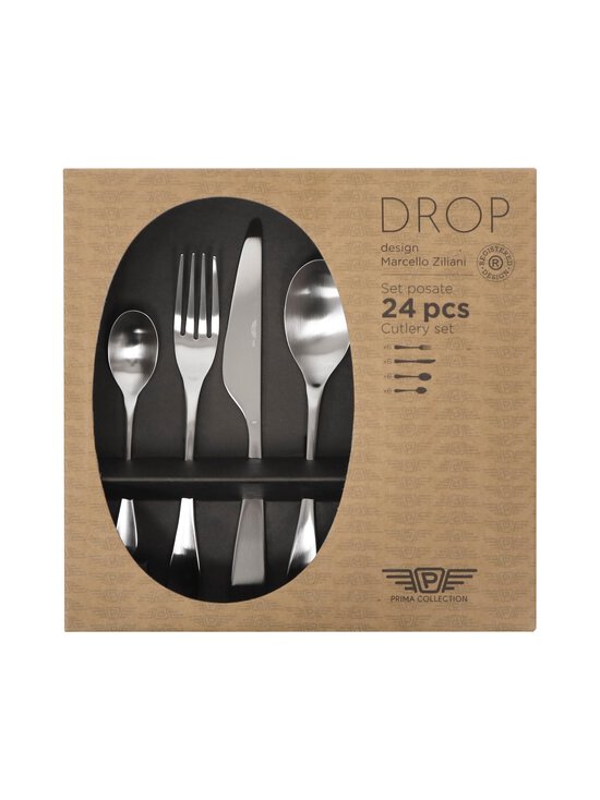 Pintiinox - Compact Box Drop Satin -aterinsetti, 24 osaa - STEEL | Stockmann - photo 6
