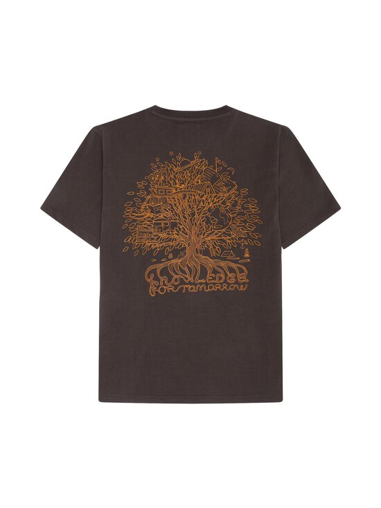 Knowledge Cotton Apparel - Back Print t-paita - 1487 CHOCOLATE TORTE | Stockmann - photo 2