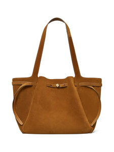 Tory Burch - Romy Suede Tote soma - CARAMEL | Stockmann
