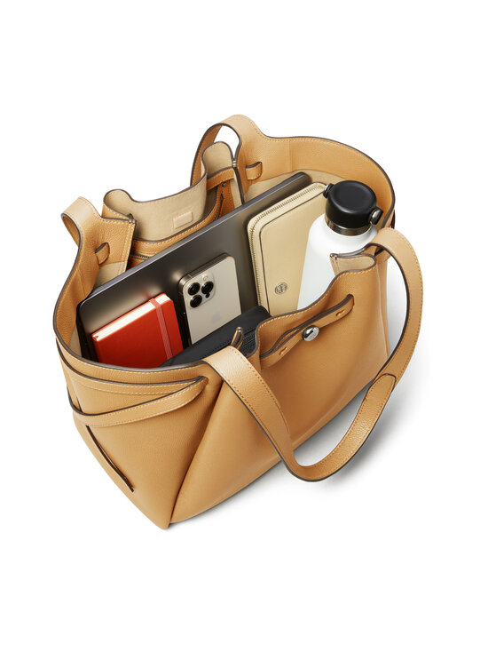 Tory Burch - Romy Suede Tote soma - CARAMEL | Stockmann - photo 4