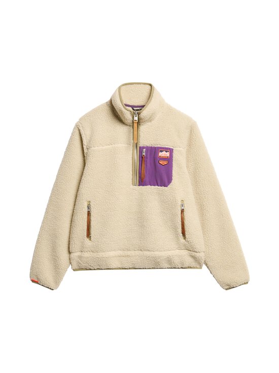 Superdry - Fliisjakk Vintage Retro Half Zip - 1LG OATMEAL BEIGE - photo 2 Superdry - Fliisjakk Vintage Retro Half Zip - 1LG OATMEAL BEIGE | Stockmann - photo 2