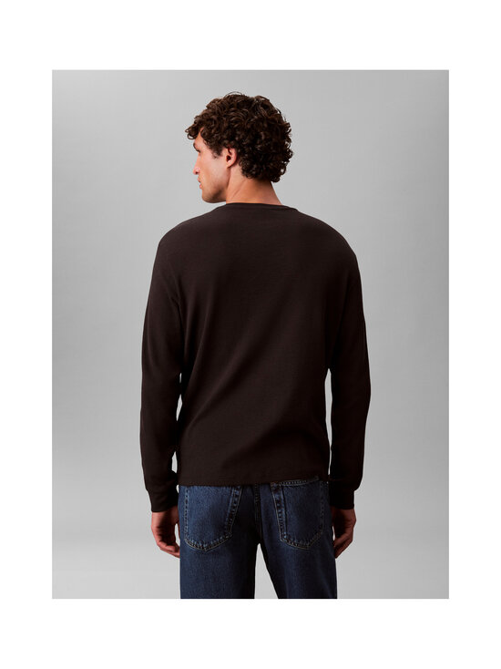 Calvin Klein Jeans - Pusa Waffle Badge Crewneck - UB1 BLACK | Stockmann - photo 3