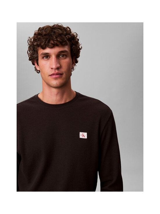 Calvin Klein Jeans - Pusa Waffle Badge Crewneck - UB1 BLACK | Stockmann - photo 5