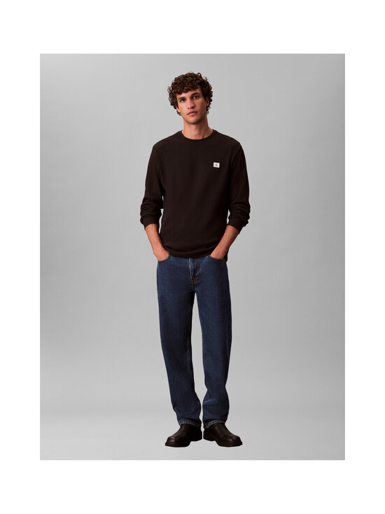 Calvin Klein Jeans - Pusa Waffle Badge Crewneck - UB1 BLACK | Stockmann - photo 6