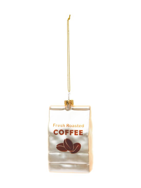 Casa Stockmann - Glass Coffee Bag -joulukoriste - BROWN | Stockmann - photo 1