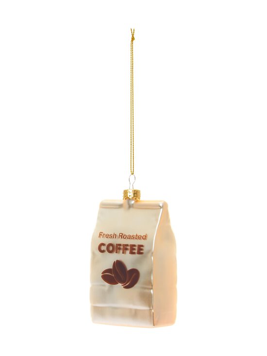 Casa Stockmann - Glass Coffee Bag -joulukoriste - BROWN | Stockmann - photo 3