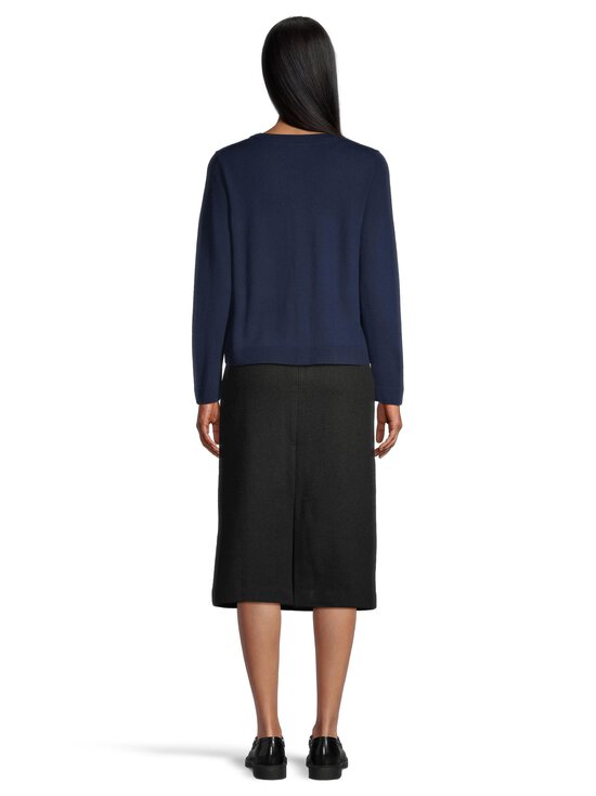 ESSENTIALS by Stockmann - Amelia-merinoneuletakki - DK.NAVY 221884 | Stockmann - photo 3