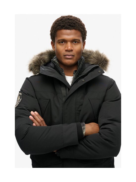 Superdry - Everest Faux Fur parka - 12A JET BLACK - photo 2 Superdry - Everest Faux Fur parka - 12A JET BLACK | Stockmann - photo 2