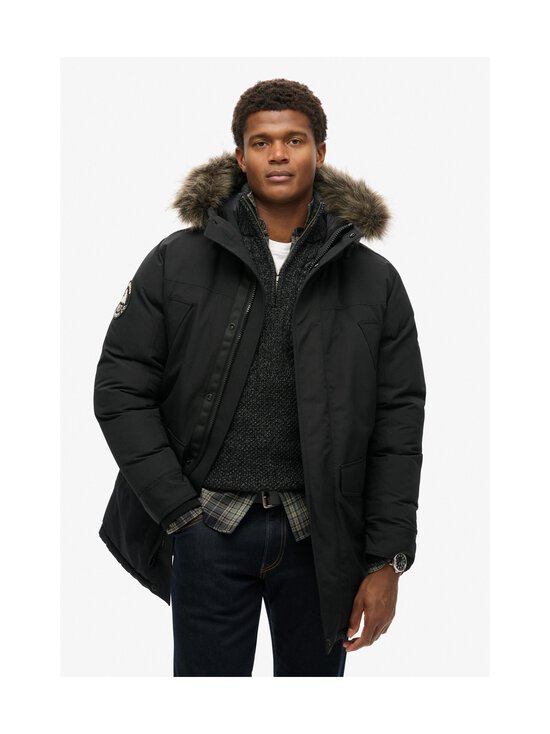 Superdry - Everest Faux Fur parka - 12A JET BLACK - photo 3 Superdry - Everest Faux Fur parka - 12A JET BLACK | Stockmann - photo 3