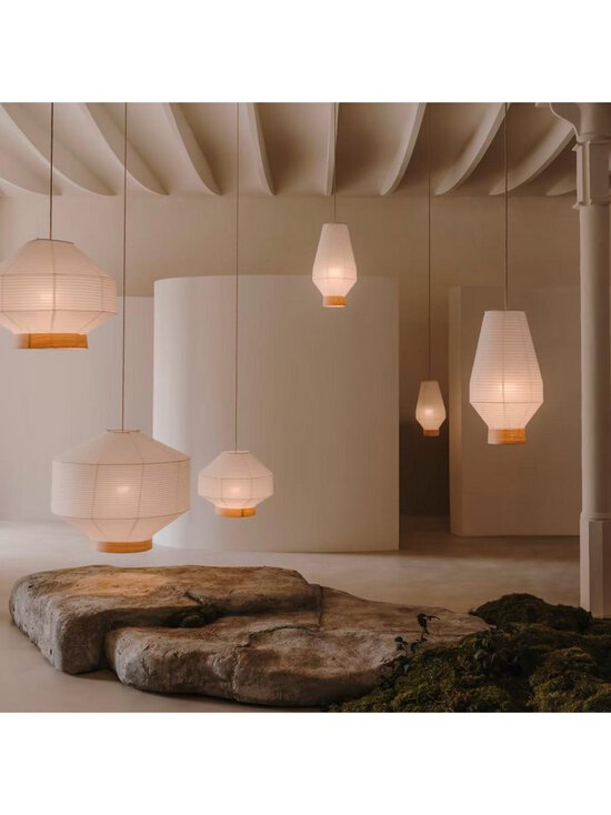 Kave Home - Hila-paperivarjostin valkoinen ⌀ 30 cm - WHITE | Stockmann - photo 6