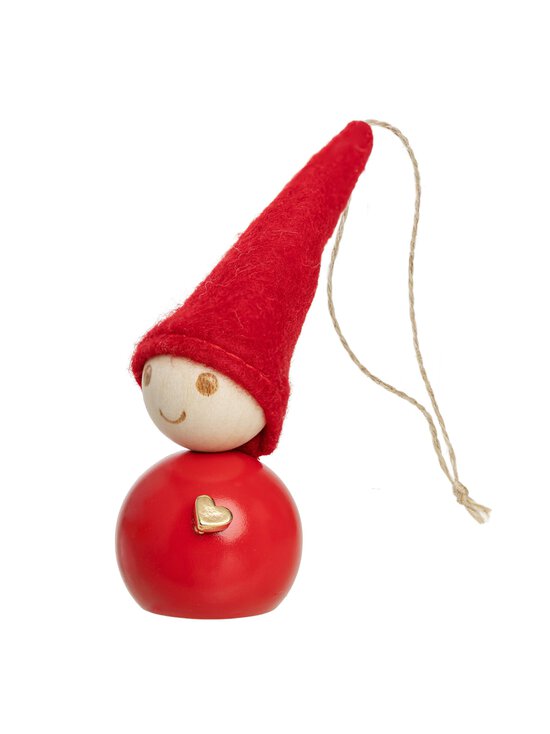 Aarikka - Tonttu Sydän -kuusenkoriste - C600 RED | Stockmann - photo 2