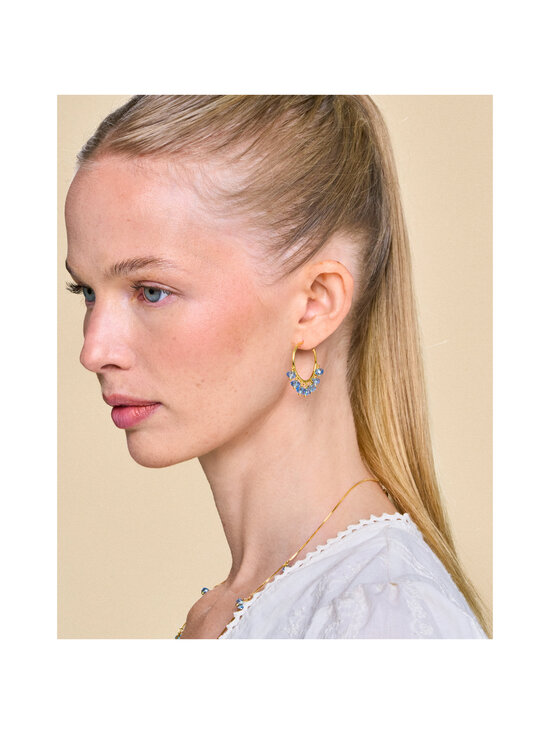 Annele - Sea Salt Swirl -korvakorut - BLUE | Stockmann - photo 3
