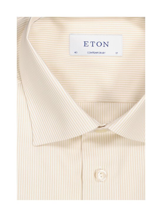 Eton - Contemporary Fit Striped Signature Oxford -kauluspaita - 33 BEIGE - photo 2 Eton - Contemporary Fit Striped Signature Oxford -kauluspaita - 33 BEIGE | Stockmann - photo 2