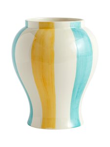 HAY - Sobremesa Stripe L -maljakko - GREEN AND YELLOW | Stockmann