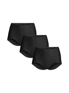 Bye Bra - Semwb Smooth Essentials Mid Waist- muotoilevat alusasut 2-pack - BLACK | Stockmann