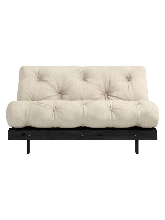 Karup - Roots-futonsohva linen / musta L 140 cm - BEIGE | Stockmann - photo 2