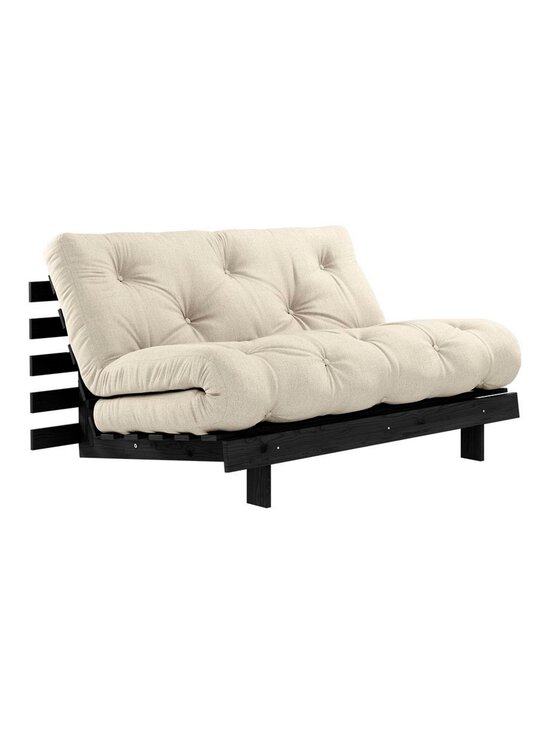 Karup - Roots-futonsohva linen / musta L 140 cm - BEIGE | Stockmann - photo 1